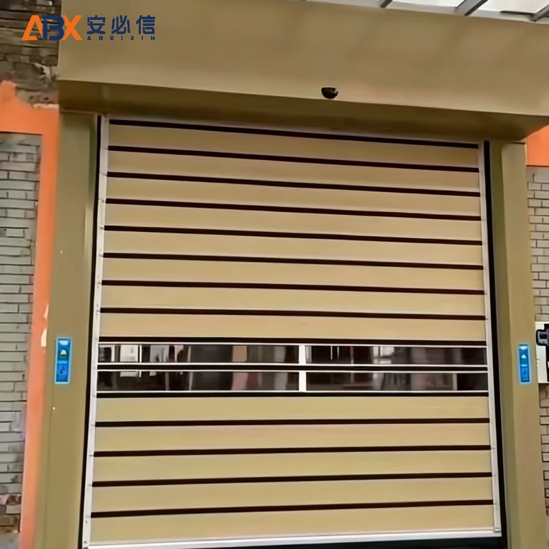 聊城铝质快速门